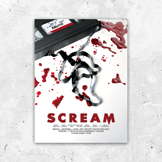 Scream - 18 x 24in Poster - Spoke Art
