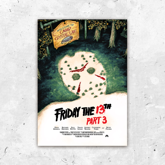 Friday the 13th PT III - Alternative Poster
