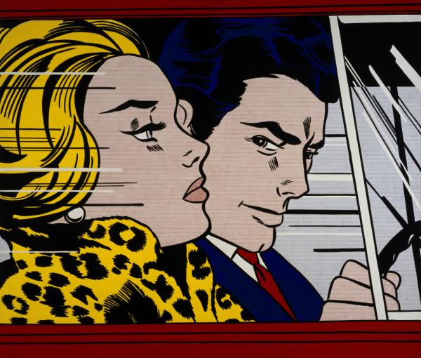 'You're So cool" True Romance / Roy Lichtenstein 18 x 24in Poster - Spoke Art