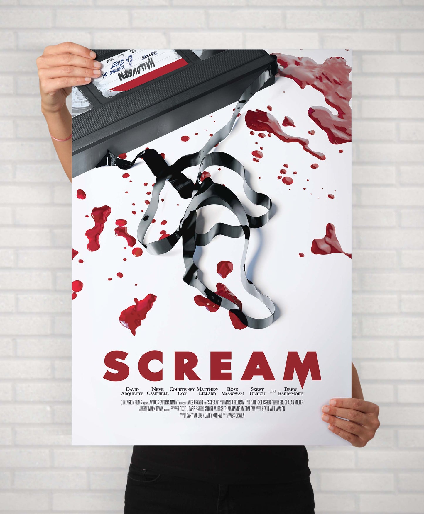 Scream - 18 x 24in Poster - Spoke Art