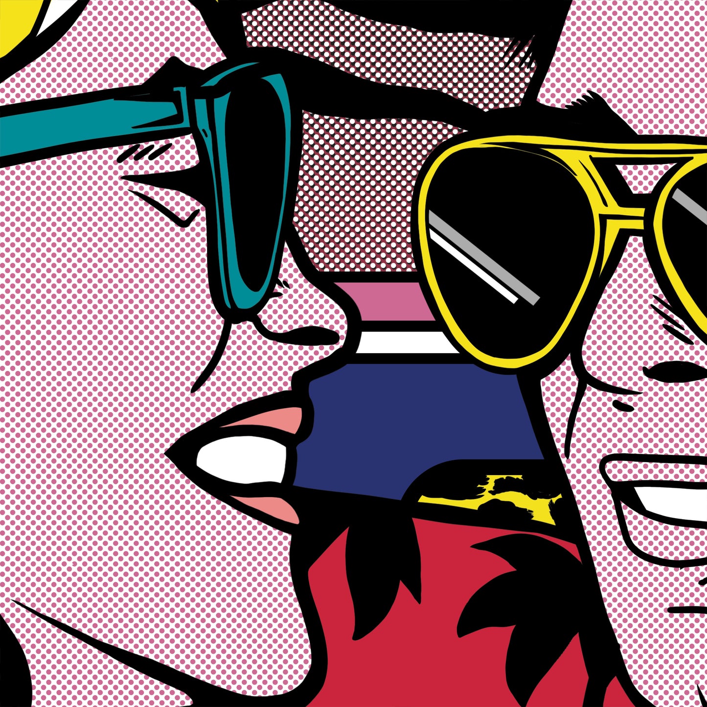 'You're So cool" True Romance / Roy Lichtenstein 18 x 24in Poster - Spoke Art