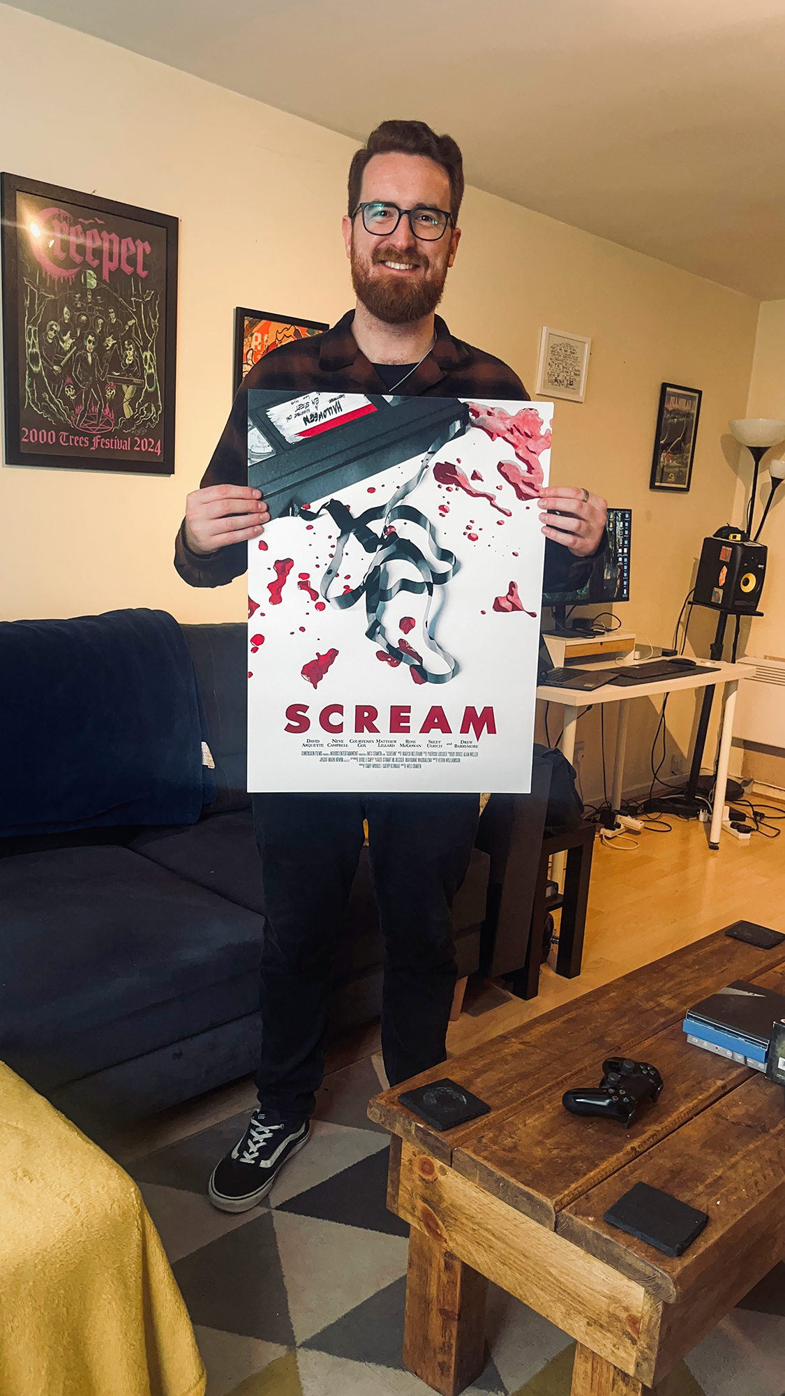 Scream - 18 x 24in Poster - Spoke Art